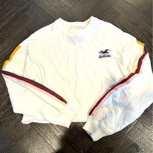Cropped Hollister sweatshirt Top Sz XS